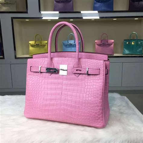 pink Hermes birkin bag